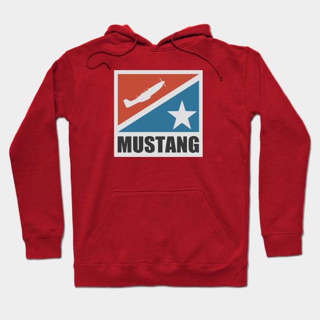 P-51 Mustang Hoodie by TCP